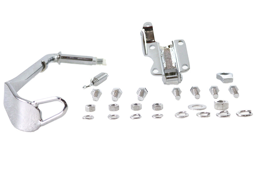 HARLEY Jiffy Seitenständer Baugruppe Chrom Passend für 1936-1940 EL, 1941-1984 FL, 1971-1984 FX,