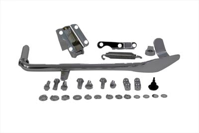 HARLEY Jiffy Seitenständer Baugruppe Chrom passend für 1986-1999 FLST,