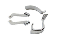 HARLEY Trittbrett-Halterungs-Set Chrom Passend für 1983-2008 FLT,