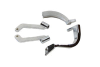 HARLEY Trittbrett-Halterungs-Set Chrom Passend für 1983-2008 FLT,