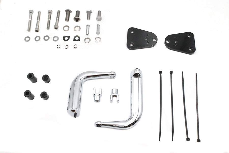 HARLEY XL Highway Bar Kit passend für XL ab Baujahr 2004, mit mittiger Fußrastenanlage