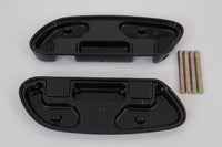 HARLEY Soziustrittbrett-Set Schwarz Passend für 1993-UP FLT,