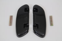 HARLEY Soziustrittbrett-Set Schwarz Passend für 1993-UP FLT,