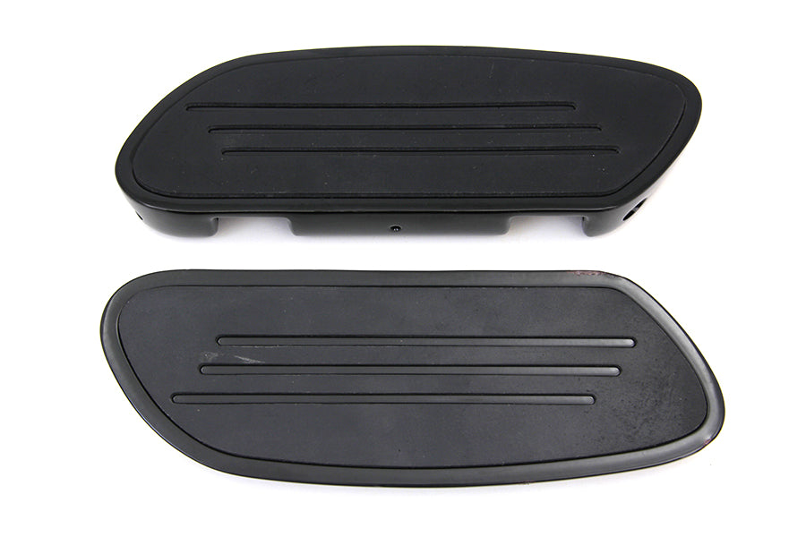 HARLEY Schwarzes Sozius-Trittbrett-Set passend für FLT 1993–2010,