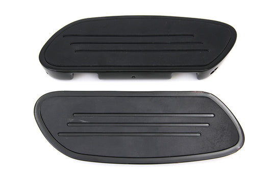 HARLEY Schwarzes Sozius-Trittbrett-Set passend für FLT 1993–2010,