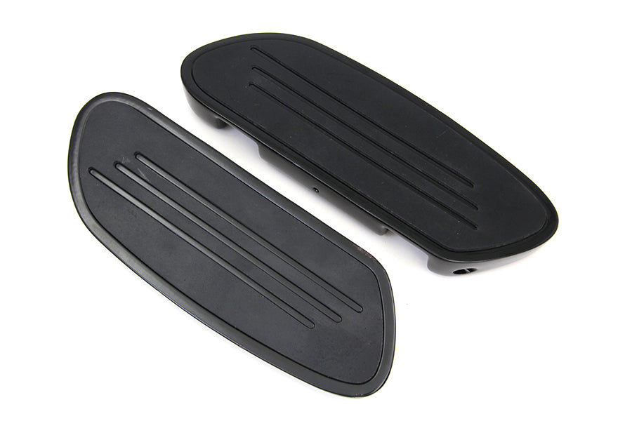 HARLEY Schwarzes Sozius-Trittbrett-Set passend für FLT 1993–2010,