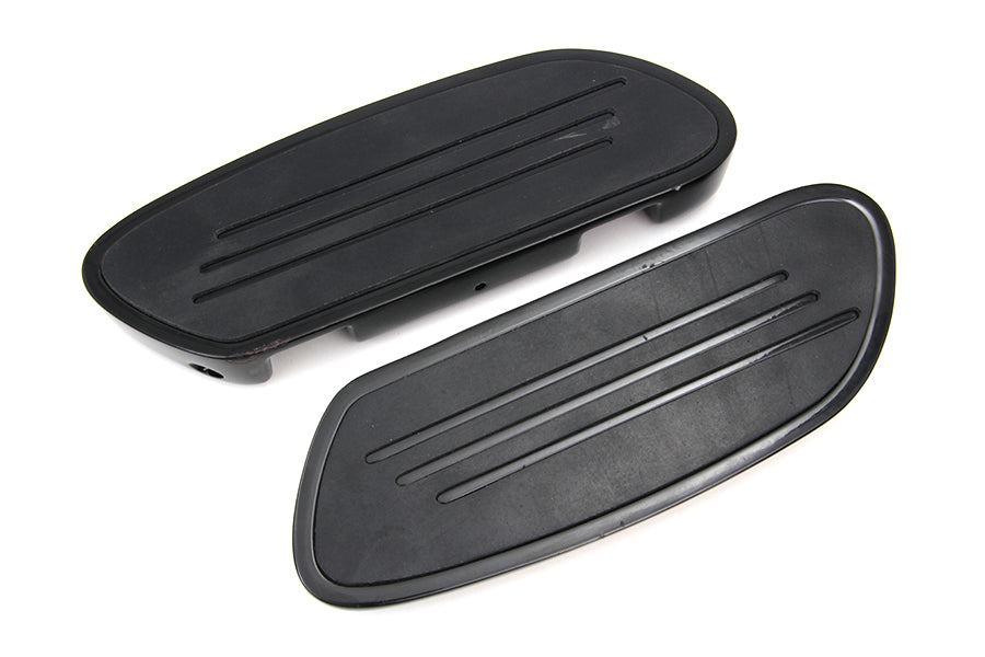 HARLEY Schwarzes Sozius-Trittbrett-Set passend für FLT 1993–2010,