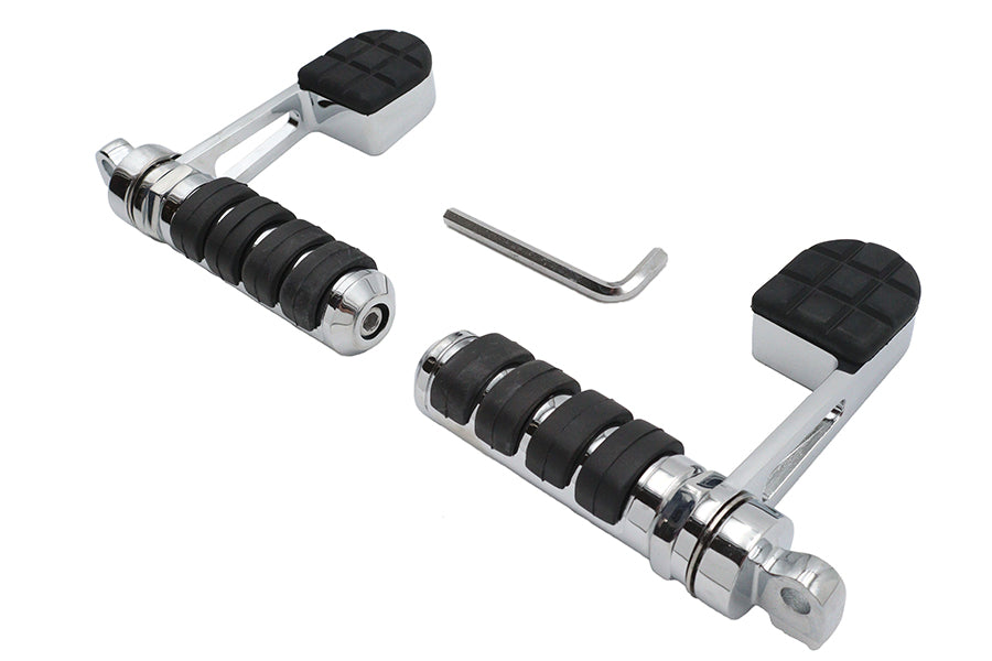 HARLEY Soft Pegster Fersenbügel-Kit passend für 0- Alle Modelle mit weiblichem Montageblock