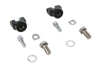 HARLEY Mini-Fußrasten-Clevis-Set Schwarz Passend für 0- Custom, Anwendung für männliche Endrasten