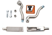 HARLEY Anderson Mid Footpeg Kit passend für FL-Modelle von 1941-1969,