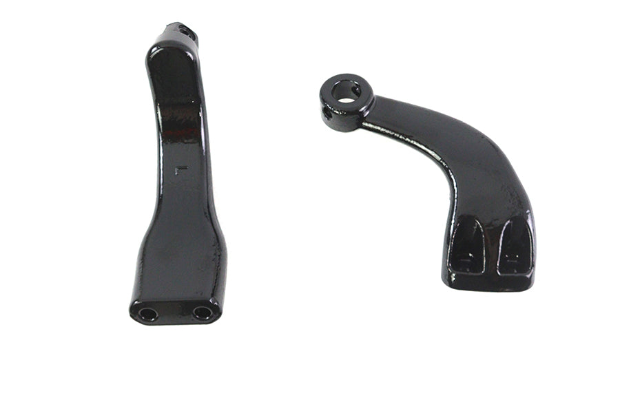 HARLEY Fahrerfußrastenhalterung Schwarz Passend für 2004-2020 XL,