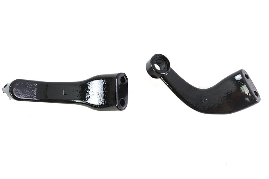 HARLEY Fahrerfußrastenhalterung Schwarz Passend für 2004-2020 XL,