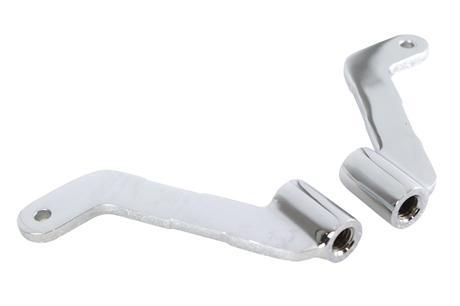 HARLEY Trittbrett-Halterungssatz Chrom, passend für 1983-2008 FLT