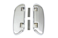 HARLEY Soziustrittbrett-Set Chrom Passend für 1993-UP FLT,
