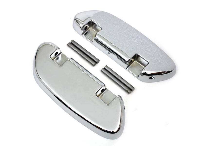 HARLEY Soziustrittbrett-Set Chrom Passend für 1993-UP FLT,