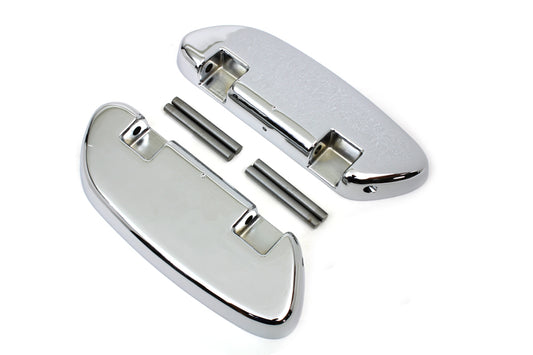 HARLEY Soziustrittbrett-Set Chrom Passend für 1993-UP FLT,