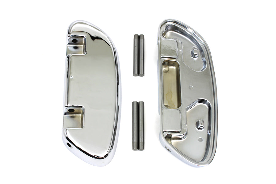 HARLEY Soziustrittbrett-Set Chrom Passend für 1993-UP FLT,
