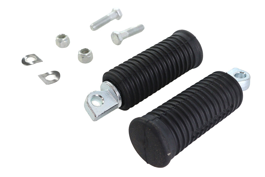 HARLEY Replica Large Rubber Footpeg Set fits 0-  All, models with female style mounting block