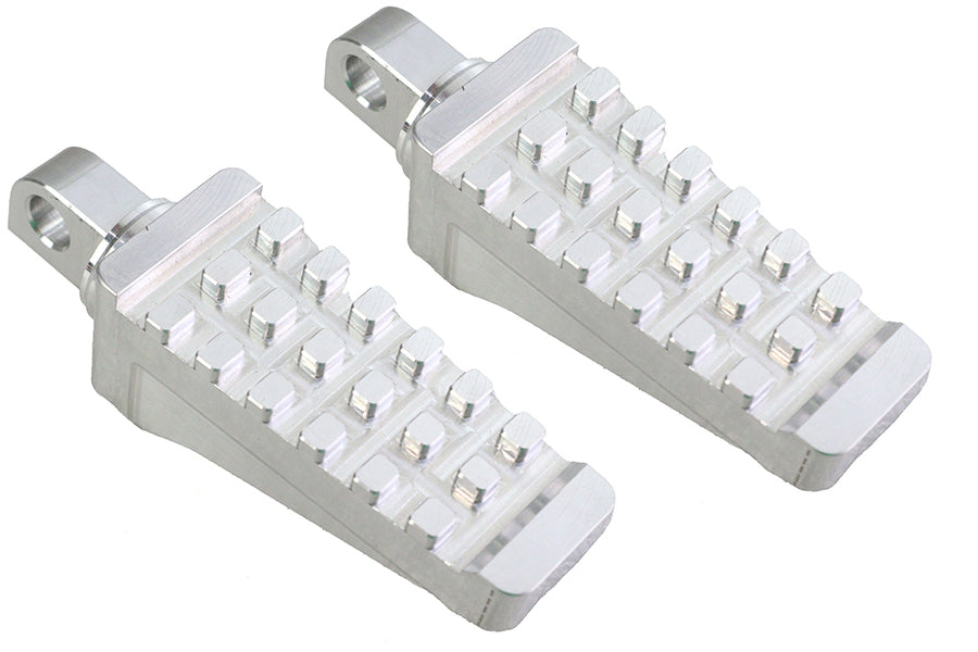 HARLEY Zinc Male End Fußrasten-Set, passend für alle Modelle mit weiblichem Montageblock von 0-