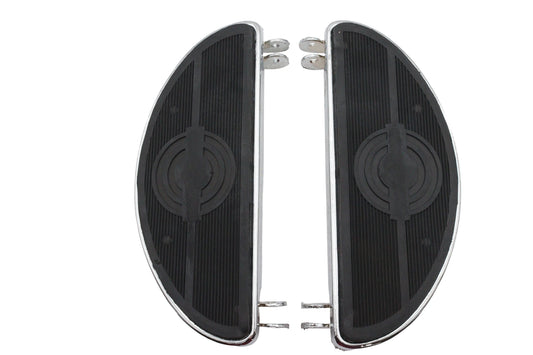 HARLEY Ovale Trittbretter Passend für 1941-1985 FL,