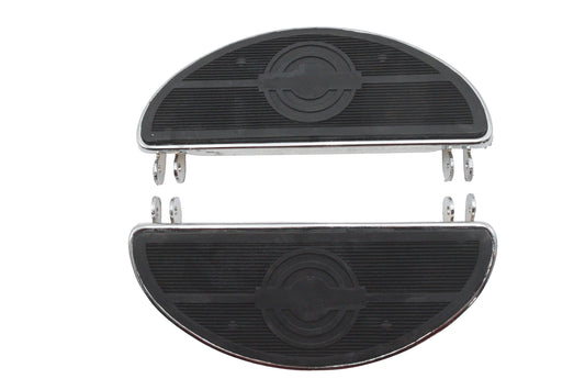 HARLEY Ovale Trittbretter Passend für 1941-1985 FL,