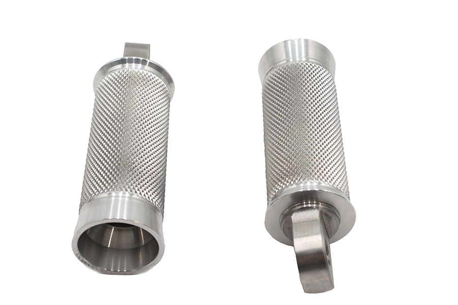 HARLEY Speedster Hollow Point Fußrasten-Set, verchromt, passend für 1973-UP FX,