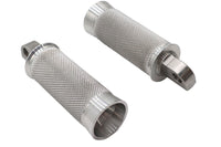 HARLEY Speedster Hollow Point Fußrasten-Set, verchromt, passend für 1973-UP FX,