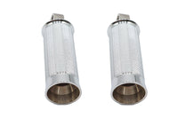 HARLEY Speedster Hollow Point Fußrastensatz Chrom passend für 1973-UP FX, 1973-UP FX,