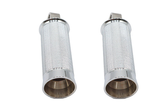 HARLEY Speedster Hollow Point Fußrastensatz Chrom passend für 1973-UP FX, 1973-UP FX,