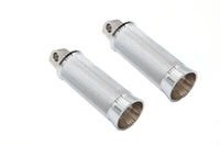 HARLEY Speedster Hollow Point Fußrastensatz Chrom passend für 1973-UP FX, 1973-UP FX,