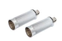 HARLEY Speedster Hollow Point Fußrastensatz Chrom passend für 1973-UP FX, 1973-UP FX,