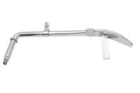 HARLEY Chrom 10 Zoll Seitenständer Passt 1999-2006 FLHT, 1999-2006 FLHR, 1999-2006 FLHX, 1999-2006