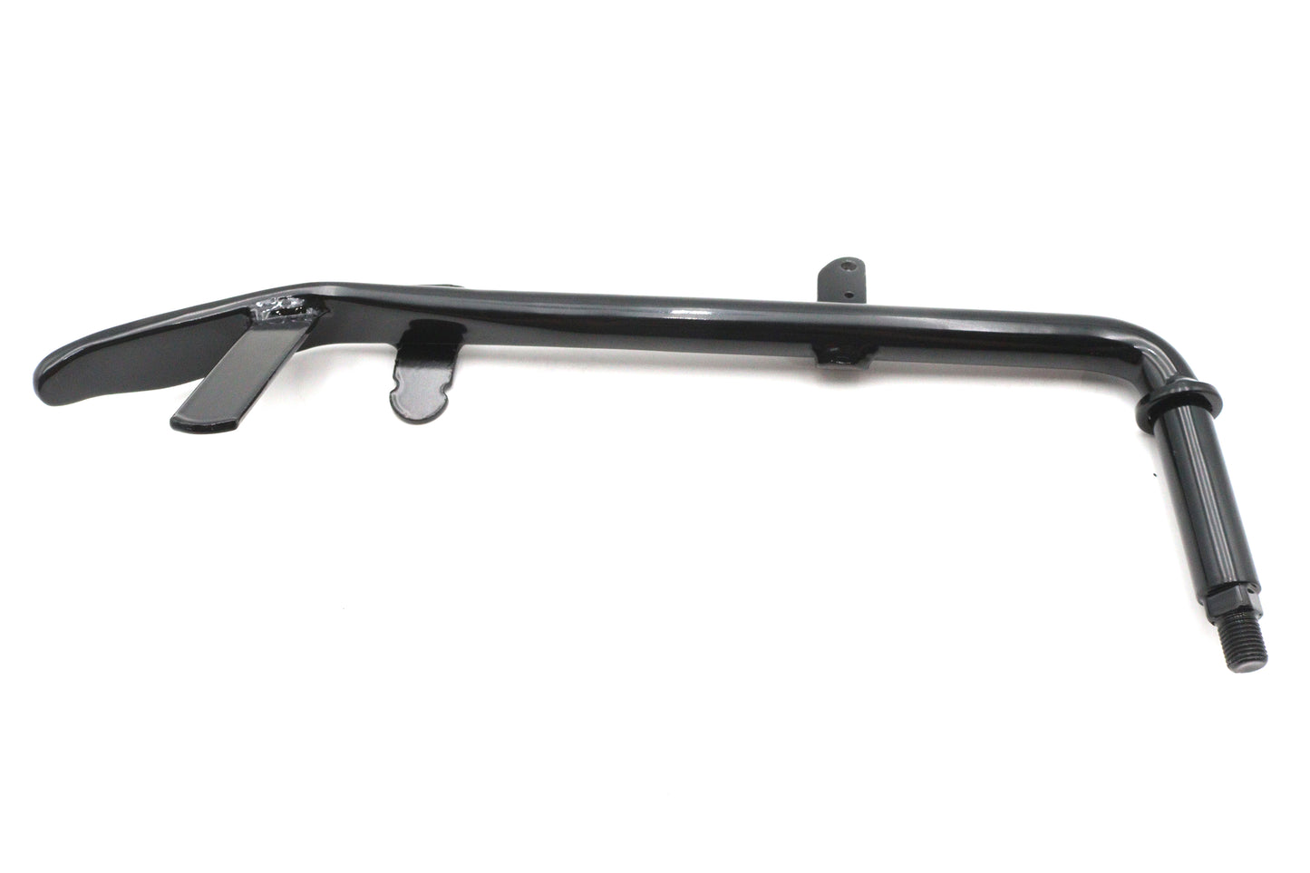 HARLEY Black 10 inch Kickstand Fits 1999-2006 FLHT,   1999-2006 FLHR,   1999-2006 FLHX,   1999-2006