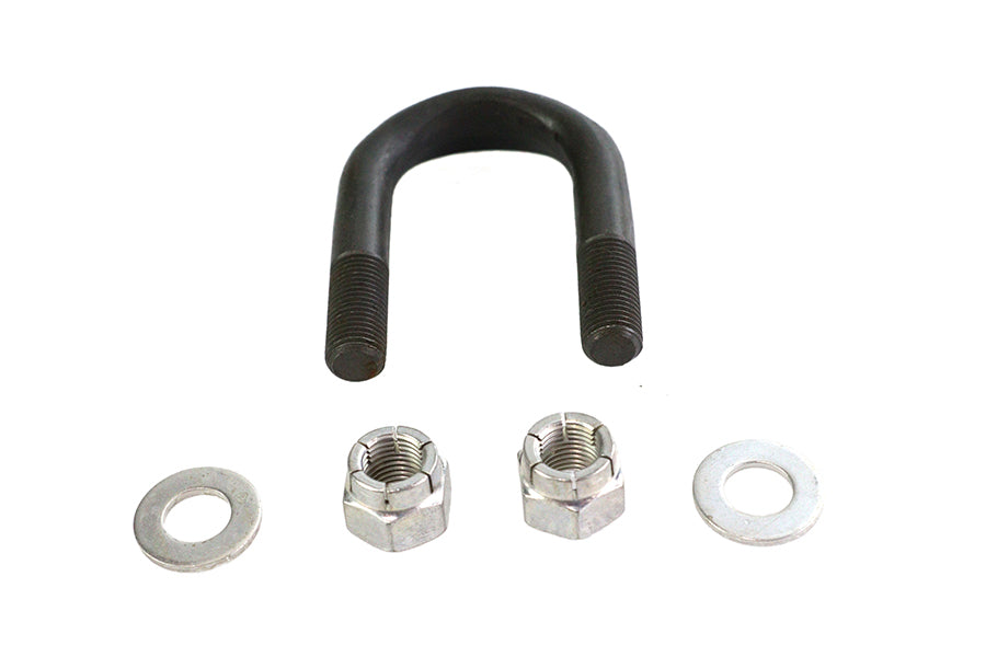 HARLEY Kupplungsverstärker-Halterung U-Bolzen parkerisiert, passend für 1952-1967 FL, 1952-1967 FLH,