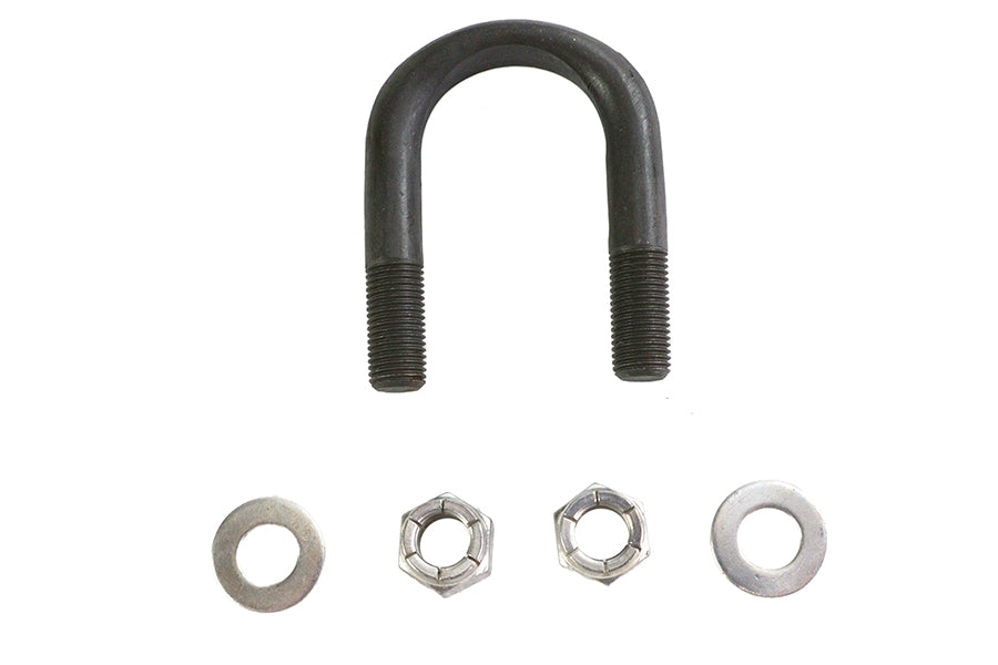 HARLEY Kupplungsverstärker-Halterung U-Bolzen parkerisiert, passend für 1952-1967 FL, 1952-1967 FLH,