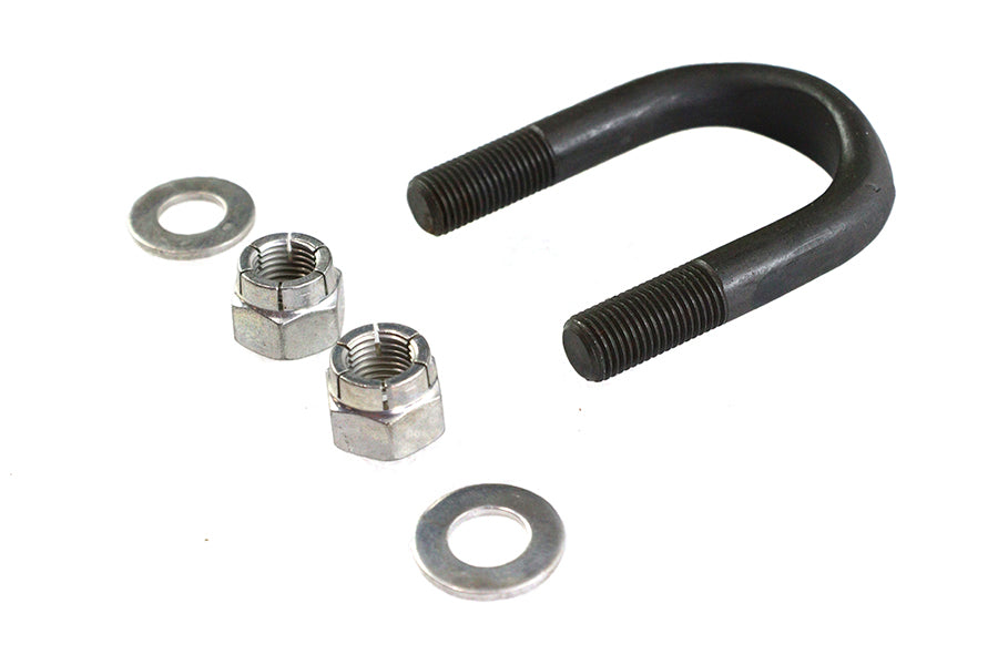HARLEY Kupplungsverstärker-Halterung U-Bolzen parkerisiert, passend für 1952-1967 FL, 1952-1967 FLH,