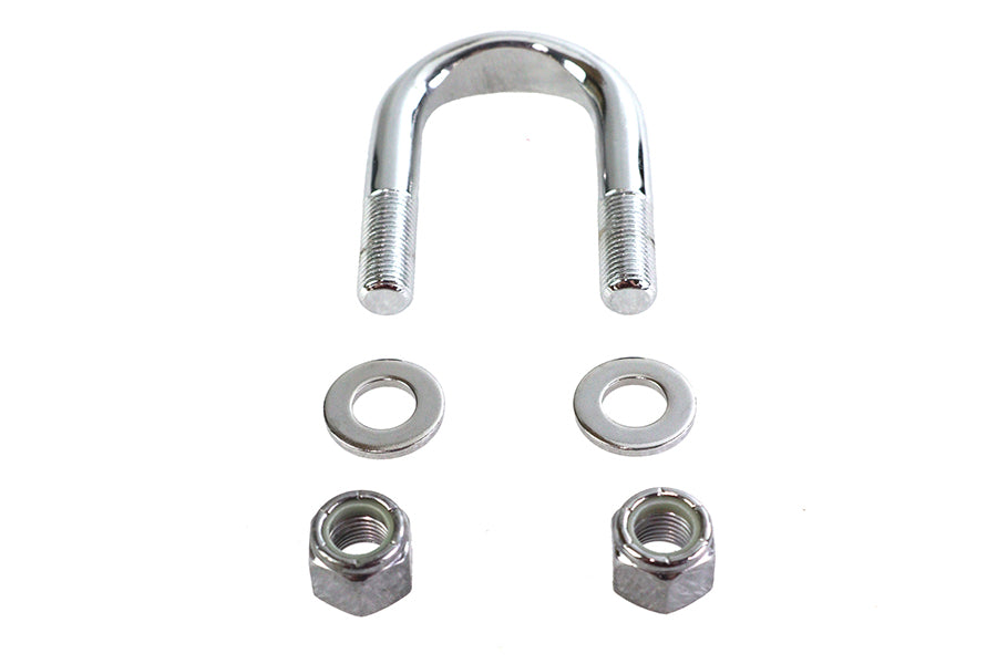 HARLEY Kupplungsverstärker-Halterung U-Bügel Chrom Passt für 1952-1967 FL, 1952-1967 FLH,