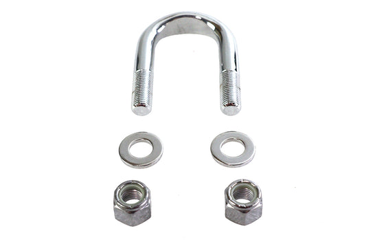 HARLEY Kupplungsverstärker-Halterung U-Bügel Chrom Passt für 1952-1967 FL, 1952-1967 FLH,