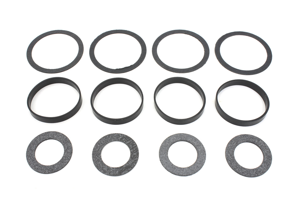 HARLEY Valve Cover Seal Kit fits 1936-1952 W,  1936-1973 G,