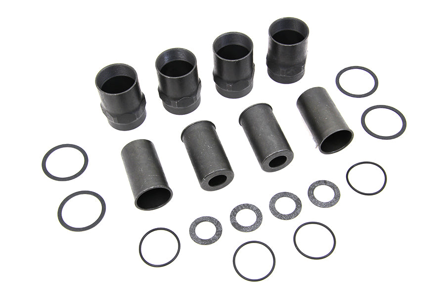 HARLEY Valve Spring Cover Set fits 1942-1952 W,  1942-1973 G,