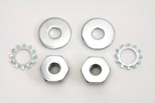 HARLEY Spotlamp Fork Bracket Bolt and Nut Kit Fits 1938-1947 EL,   1941-1947 FL,   1938-1948 UL,   1