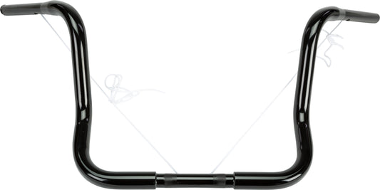 HARLEY HARDDRIVE 1.25" BAGGER APE-HANGER 14" GLOSS BLACK TBW  21-558GB