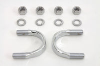 HARLEY Engine Bar Mounting Kit Chrome fits 1936-1953 G,  1937-1942 WL,