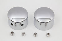 HARLEY Schwingen-Domabdeckungs-Set Chrom passend für 2008-UP FXST,