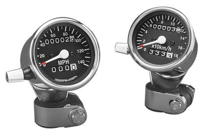 Custom Chrome HARLEY MPH MINISPEEDO W/TRIP METER2:1