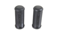 HARLEY Bates Fußrastengummi Schwarz Passend für 0-  Custom, Anwendung