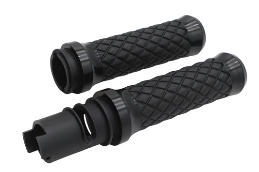 HARLEY Griffe Argyle-Stil Schwarz Passend für 2023-UP FLHXSE,   2023-UP FLTRXSE,   2024-UP FLHX,   2024-UP