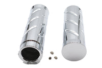 HARLEY Billet Twist Style Griffset passend für 1974-1984 FL, 1974-1984 FX, 1974-UP XL, 1984-2015 FXST