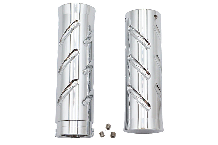 HARLEY Billet Twist Style Griffset passend für 1974-1984 FL, 1974-1984 FX, 1974-UP XL, 1984-2015 FXST