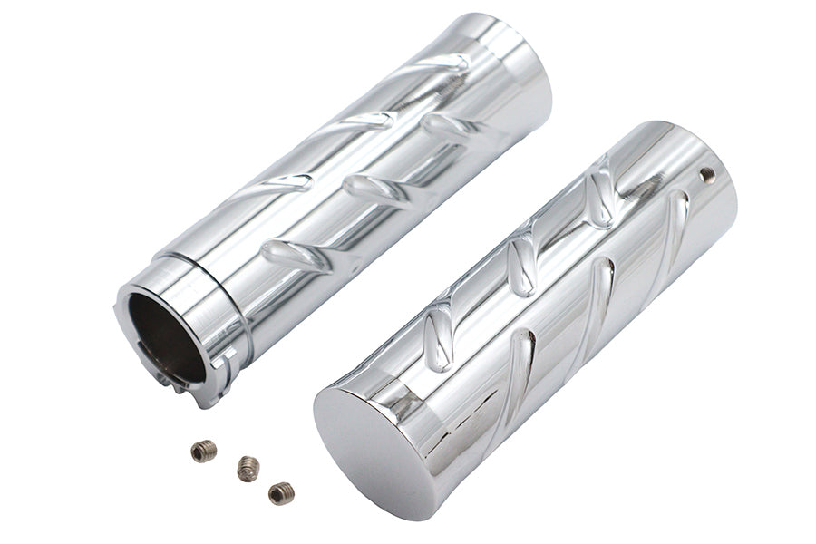 HARLEY Billet Twist Style Griffset passend für 1974-1984 FL, 1974-1984 FX, 1974-UP XL, 1984-2015 FXST